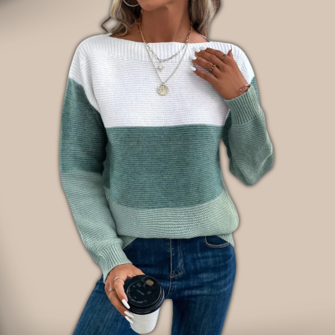 Calista | Elegant Long-Sleeve Sweater