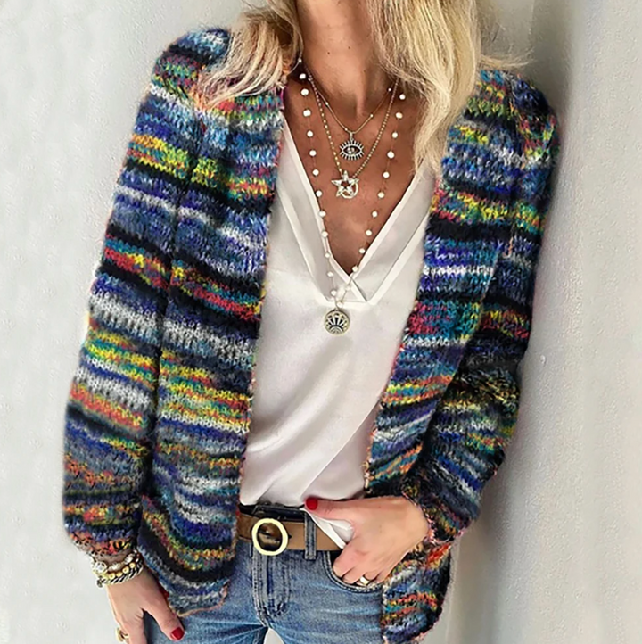 Emily | Cozy Multicolor Cardigan